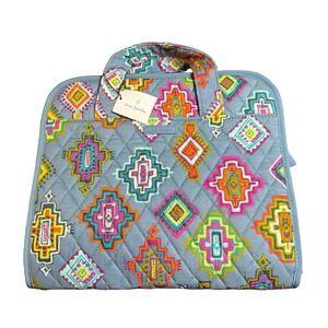 Vera Bradley Hanging Organizer Painted Medallions Quilted Travel Bag Toiletry